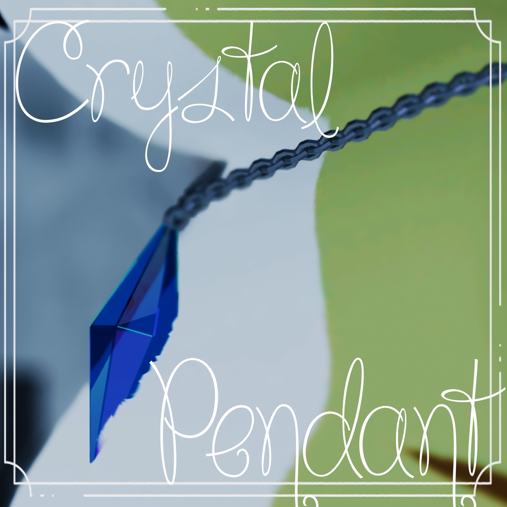 【VRChat】CrystalPendant2【MA対応】