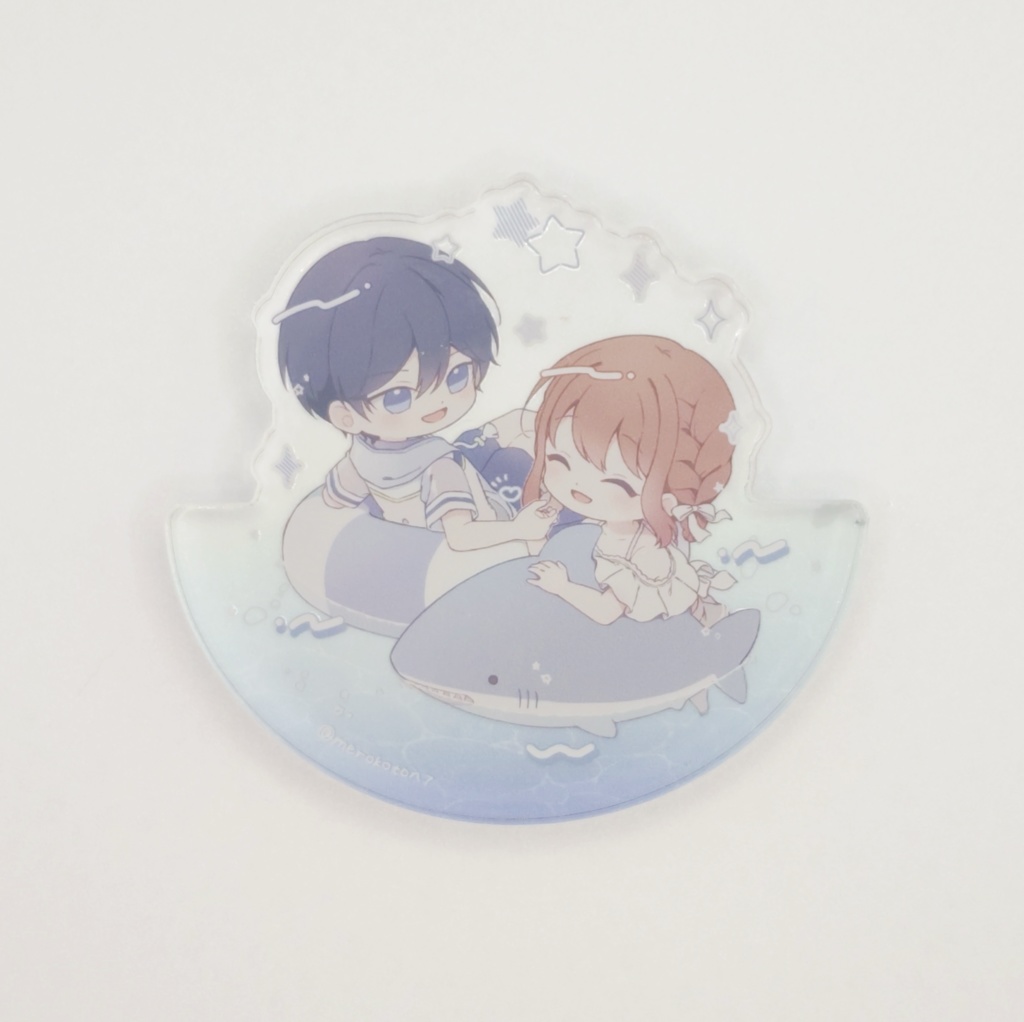 ꒰匿名配送꒱ 北あんちゃんゆらゆらアクリルブロック