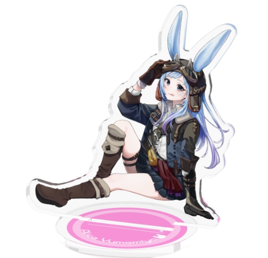 【初グッズ】うさぎアクリルフィギュア