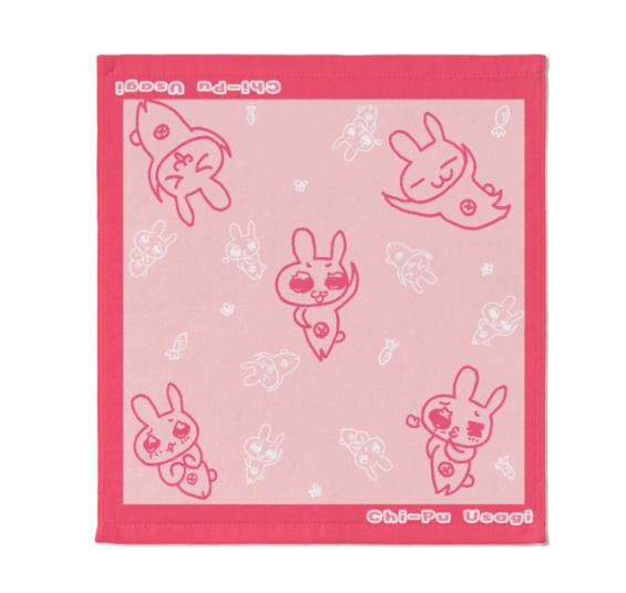 ちーぷうさぎタオル いろいろうさちゃん🐰