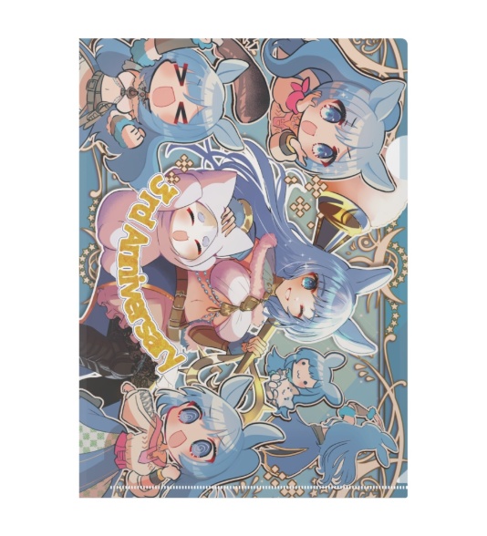 【3周年記念🎉】ハンターうさぎクリアファイル