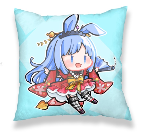 【3周年記念🎉】ちびうさぎクッションカバー (ちゃんとしたやつ)