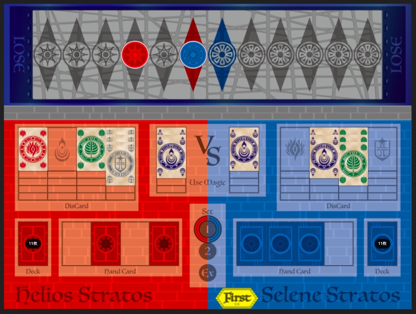 カードゲーム『Knock Back』Web Ver.