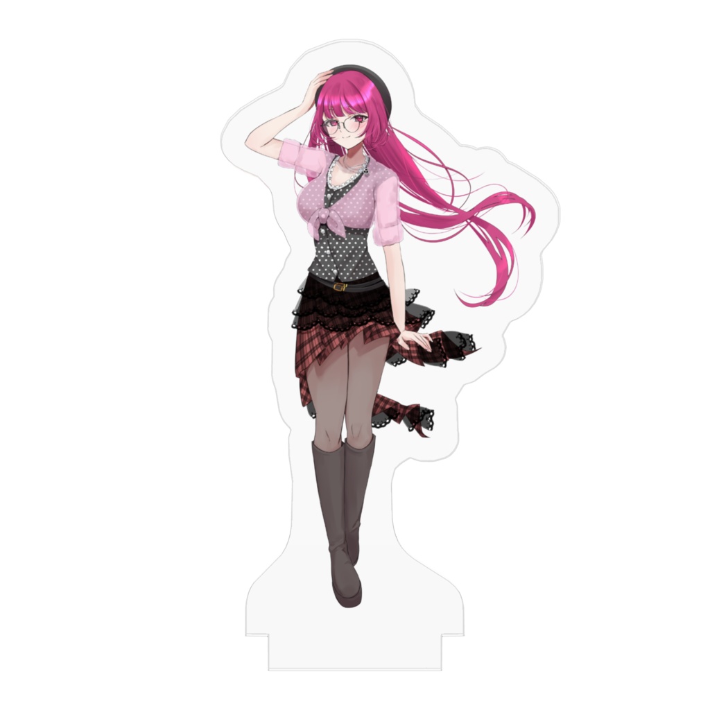 遠上ともヱ ガーリー衣装アクリルフィギュア