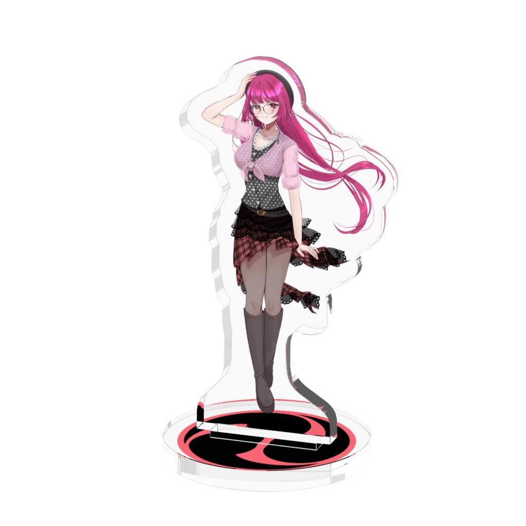 遠上ともヱ ガーリー衣装アクリルフィギュア