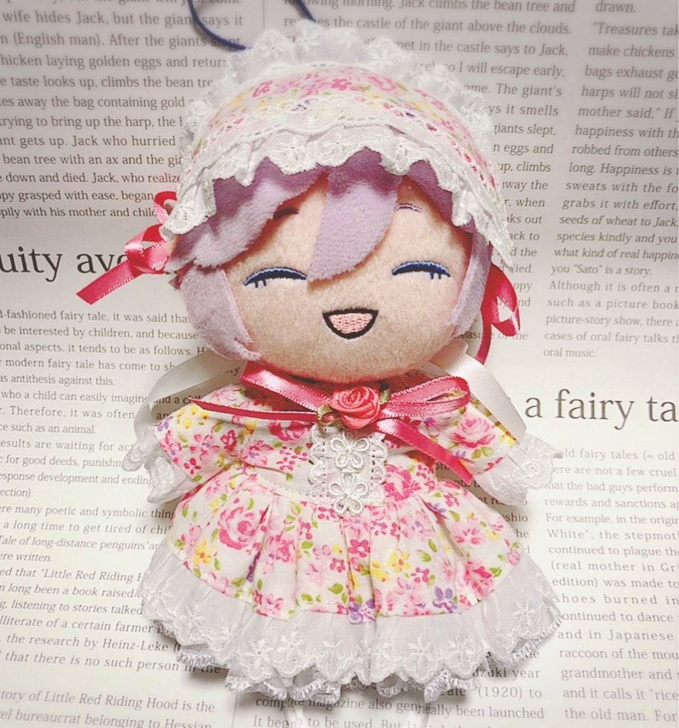 お花畑ワンピース