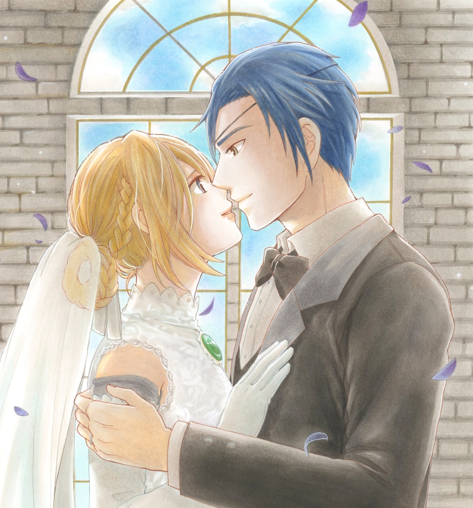 アナログイラストのオーダーメイド フルカラー