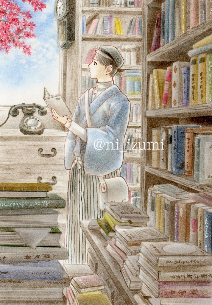 アナログイラストのオーダーメイド フルカラー