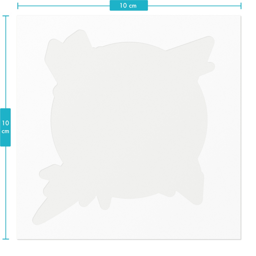 『衝福万来ウチデノコヅチ』ステッカー