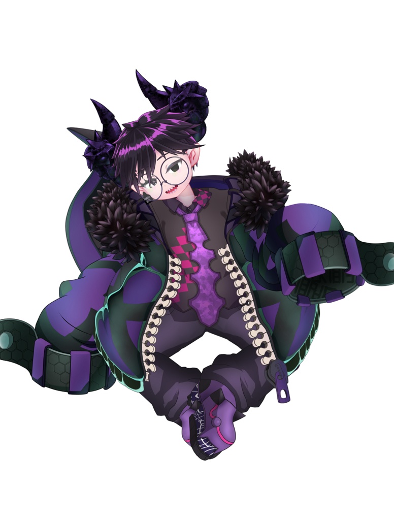 Live2Dモデル「仮想人造人間"Alter"」