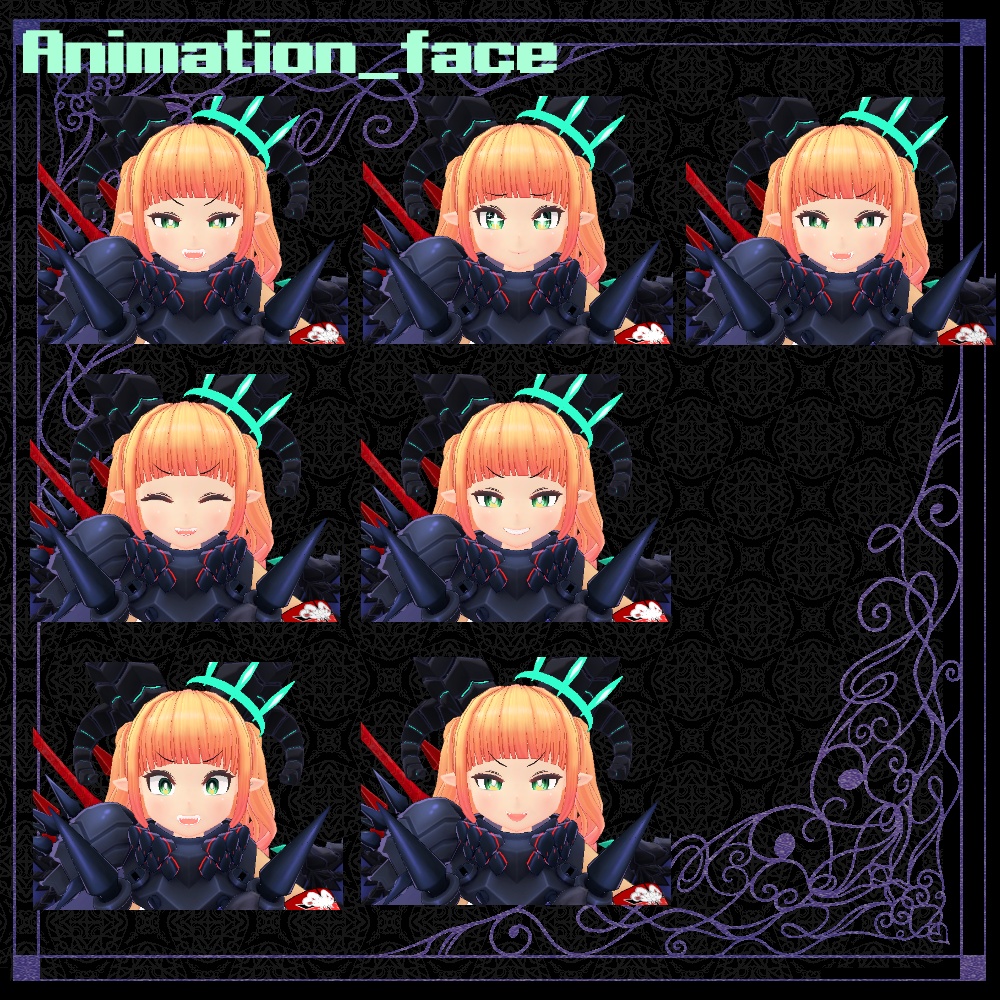 「魔王るお」があらわれた!/VRC想定3Dモデル(PC・QUEST・VRM)PB対応