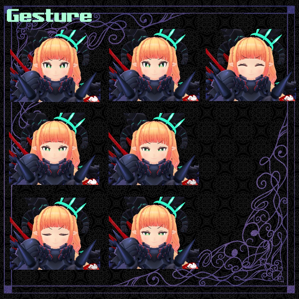 「魔王るお」があらわれた!/VRC想定3Dモデル(PC・QUEST・VRM)PB対応