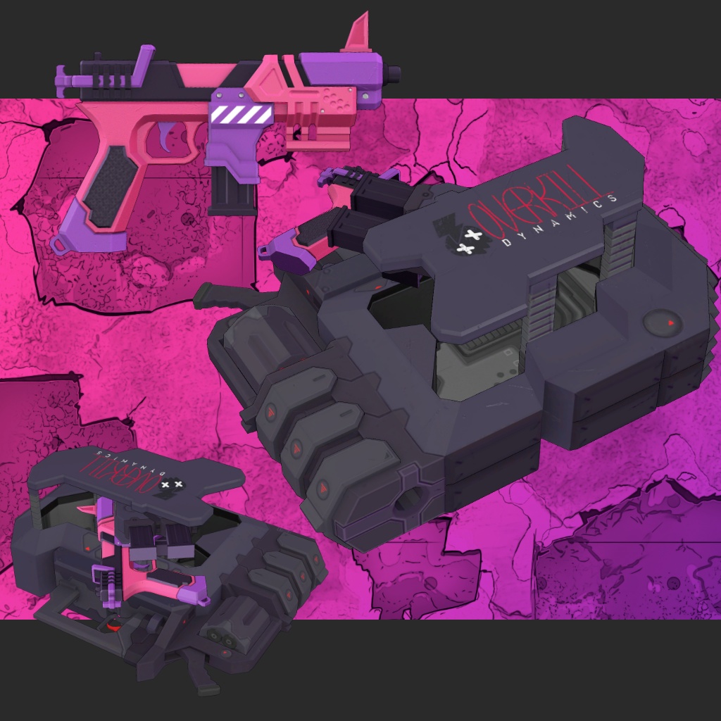 「キラービット-Killerabbit-」VRC/VRM対応オリジナル3Dモデル/アバター