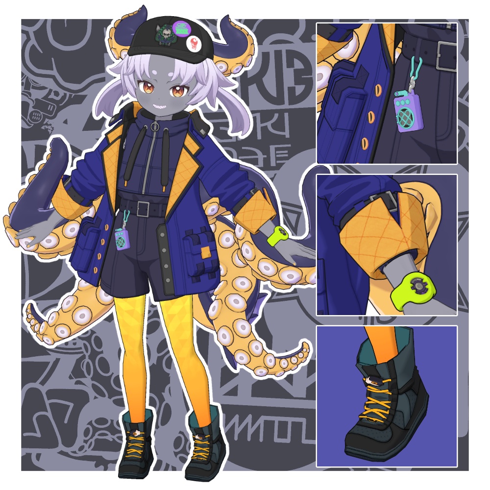 「スモグリの地上服」スモグリ用衣装データ