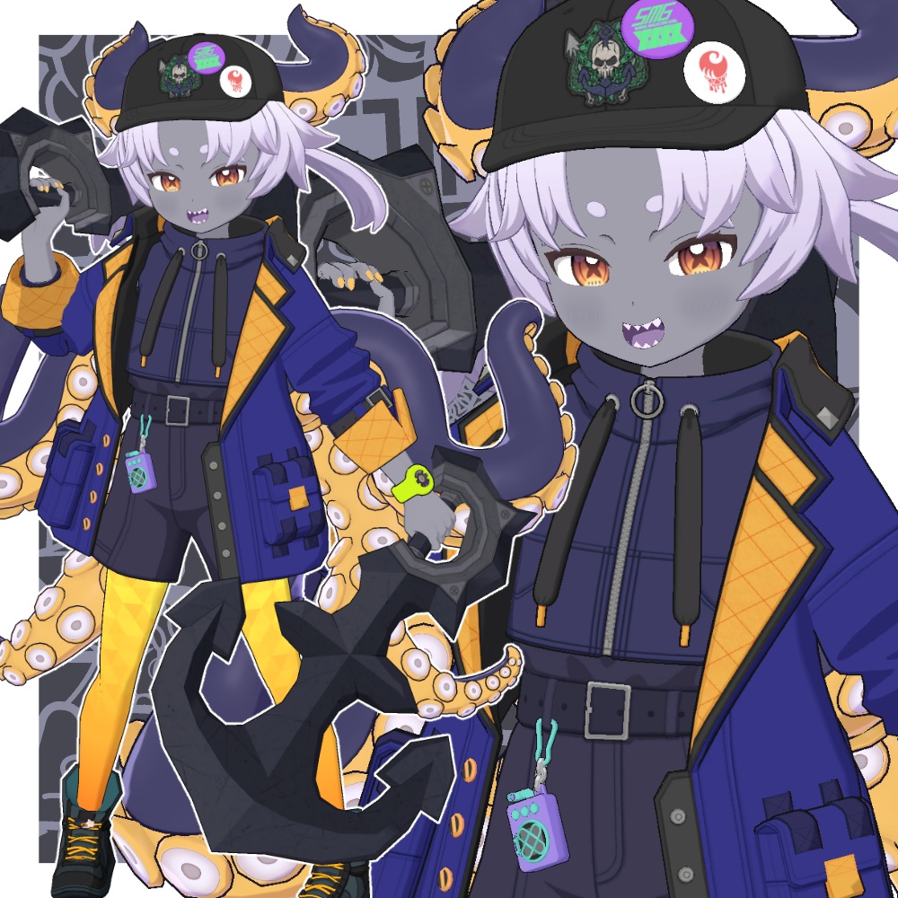 「スモグリの地上服」スモグリ用衣装データ