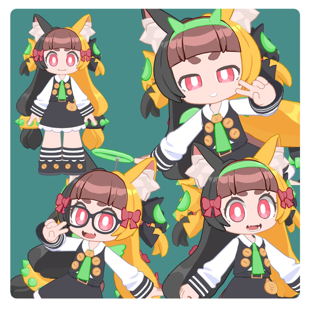 「けるべるちょいたしせっと」けるべる・ろーChibi対応