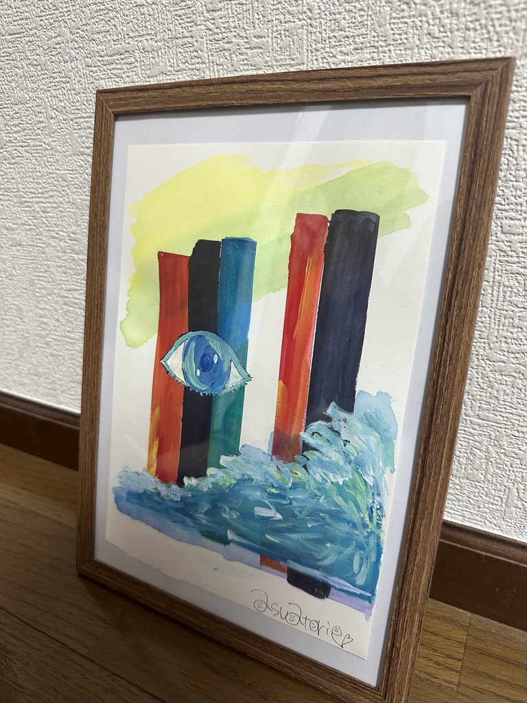 【アクリル原画】真実の熱き心