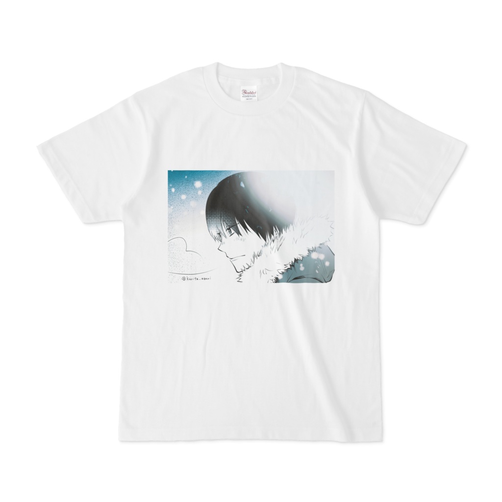 雪国友達Tシャツ(b)