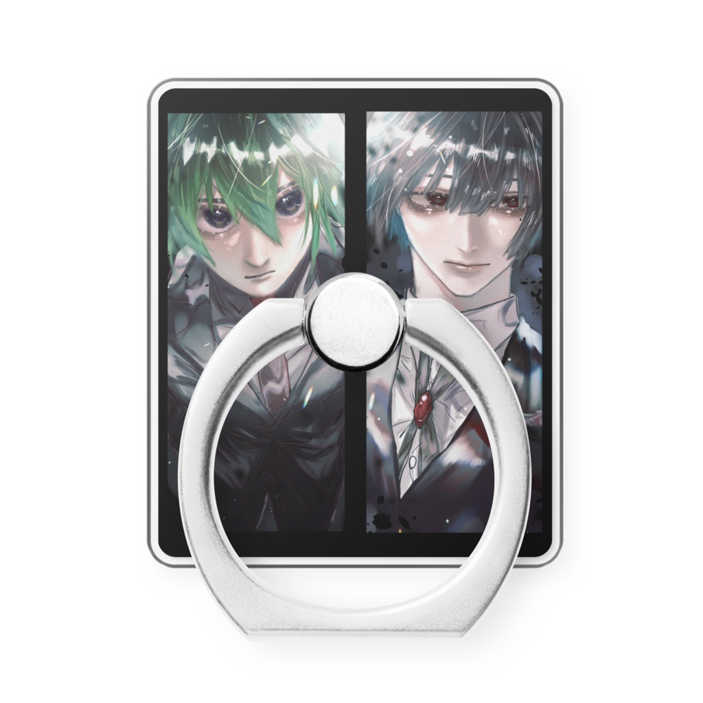 後に対決する2人