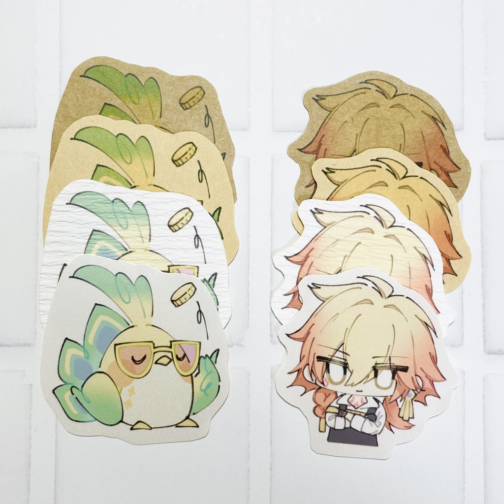 【崩スタ】シールセット 2種