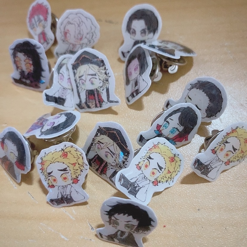 きめつピンバッジ 追加分