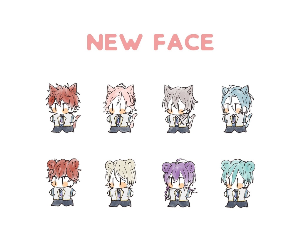 crazy:B ALKALOID てくてくシール