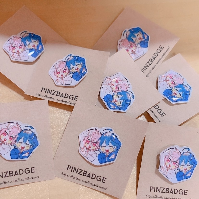 イルアズピンバッジ