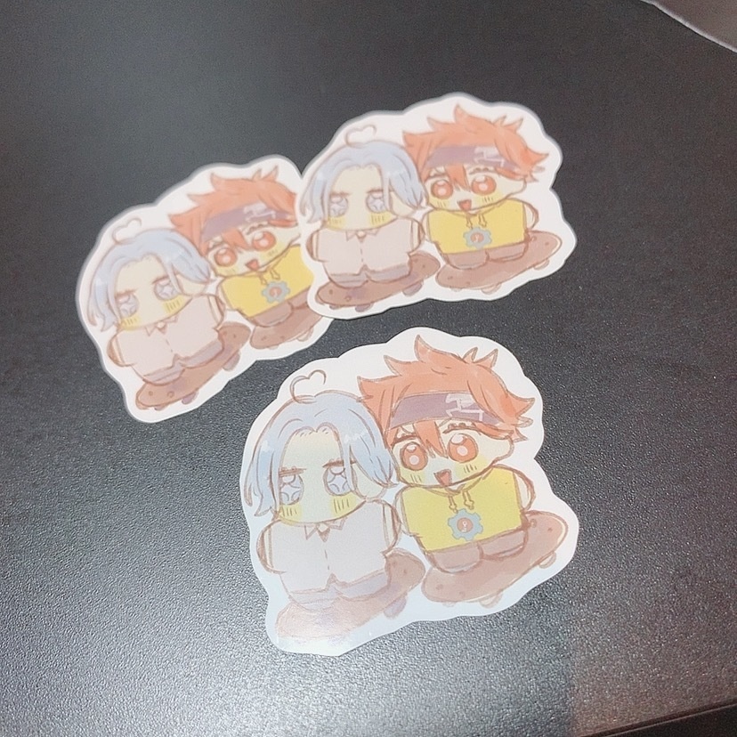 ラン暦ちゃん　シール