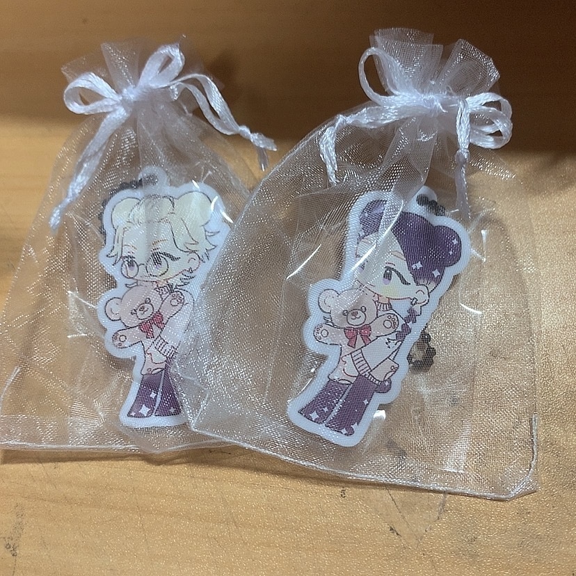 マンジ くまちゃん アクリルキーホルダー