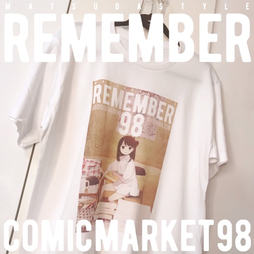 新作 Remember98 Tシャツ Xlサイズ Matsudastyle Booth