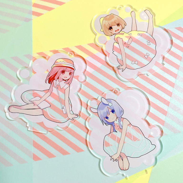 アクリルキーホルダー
