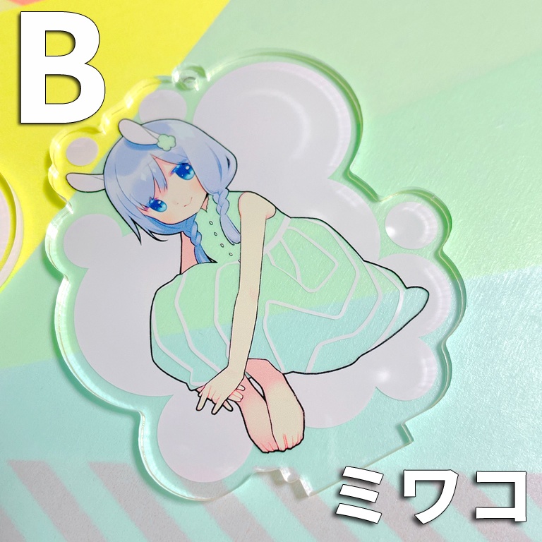 アクリルキーホルダー