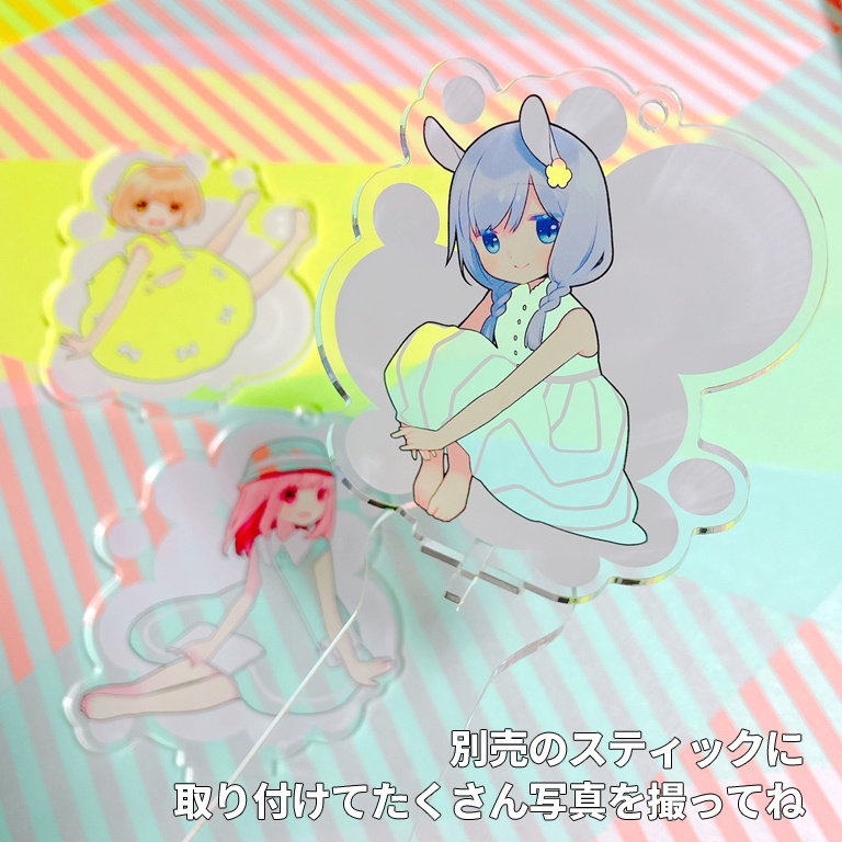 アクリルキーホルダー