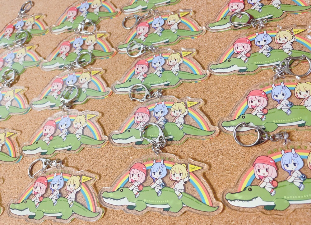 【お蔵出し】🐊アクリルキーホルダー🐊【特別価格】