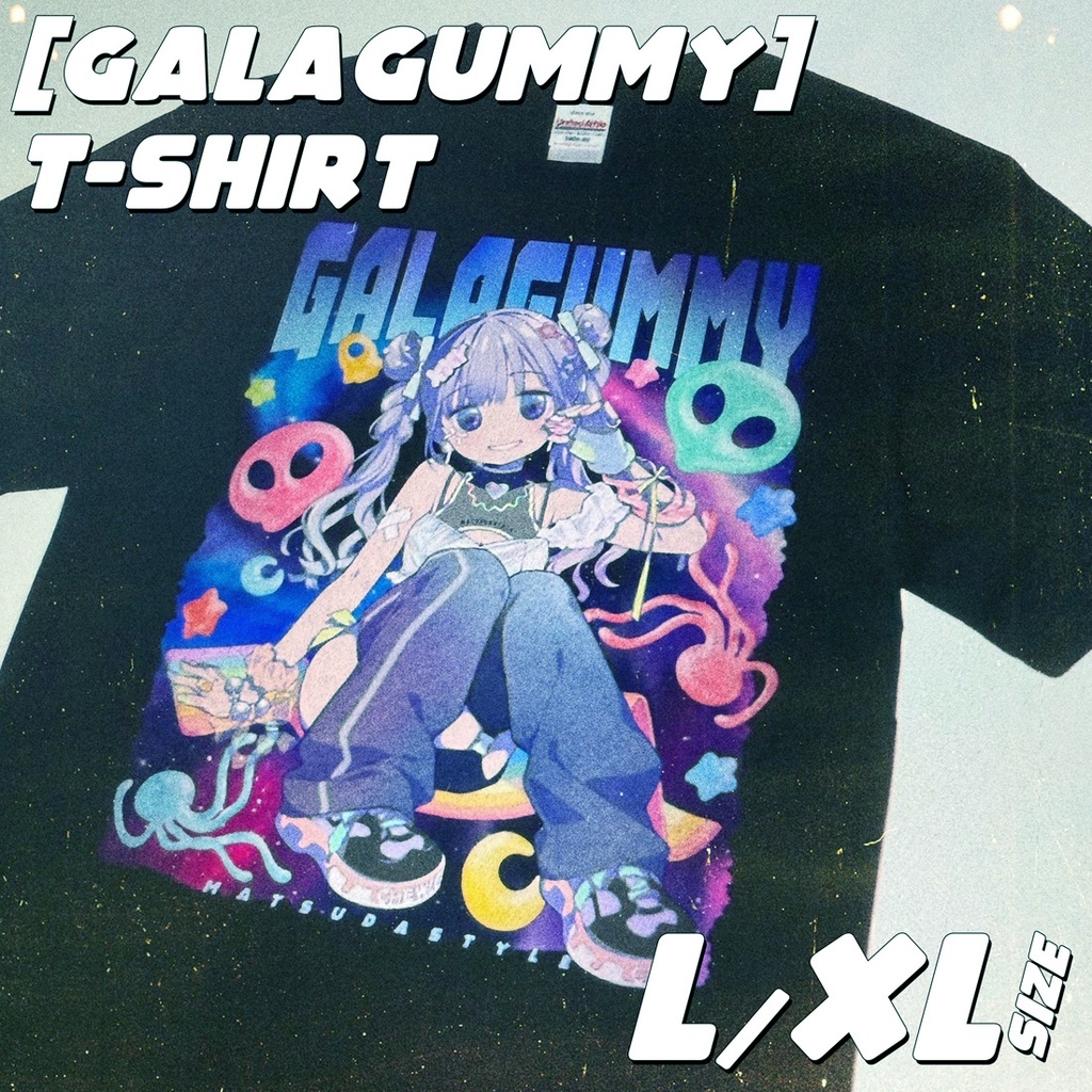 オリジナル【GALAGUMMY】Tシャツ