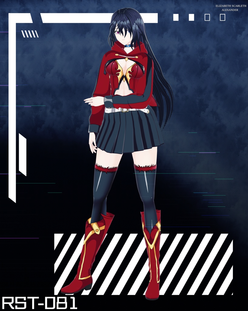 Female model Vroid