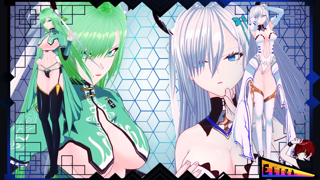 ■ ☆ Pack Model #1 VRM + VROID FILE