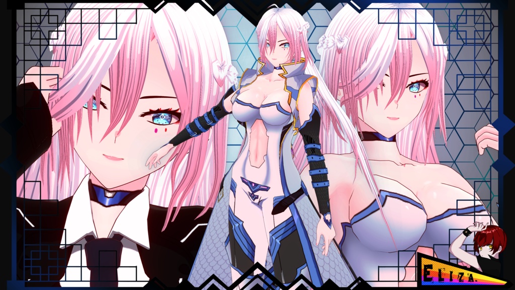 ■ ☆ Selevi Daya Model; Vroid+VRM