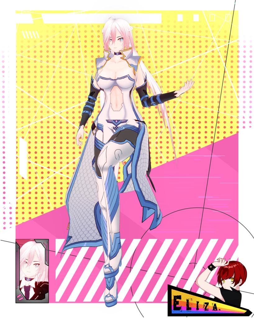 ■ ☆ Selevi Daya Model; Vroid+VRM