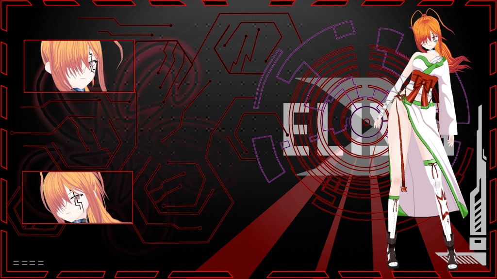 ■ ☆ Pack Model #3 VRM + VROID FILE