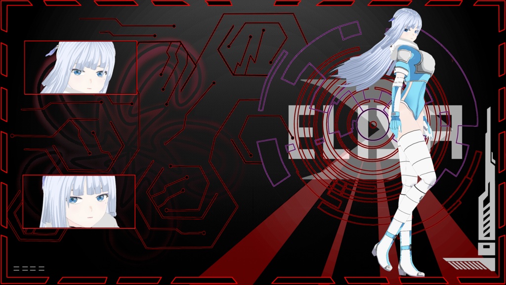 ■ ☆ Pack Model #3 VRM + VROID FILE