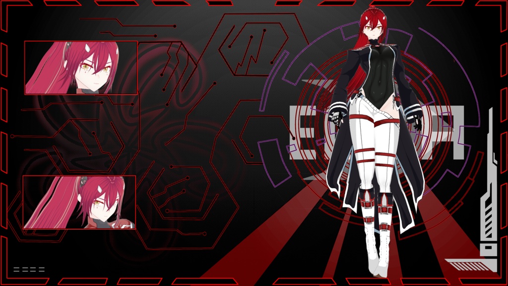 ■ ☆ Pack Model #4 VRM + VROID FILE + XWEAR