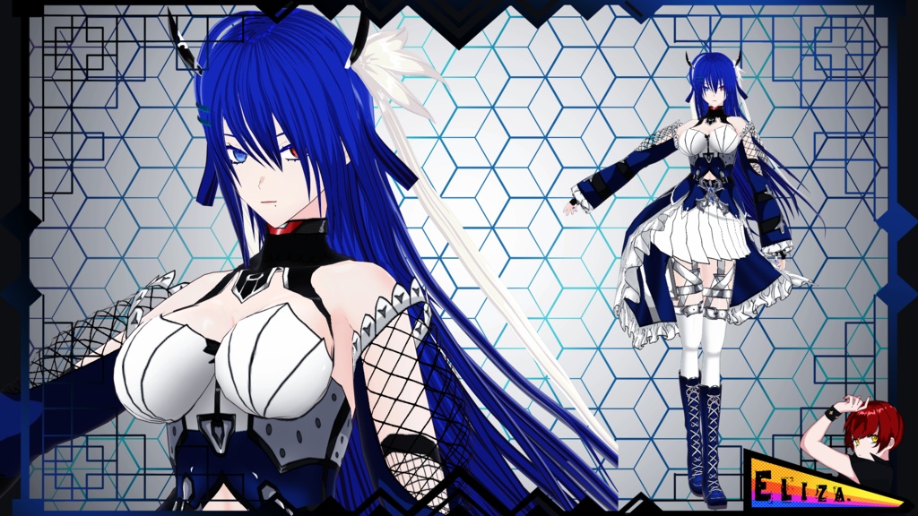 ■ ☆ Pack Model #5 VRM + VROID FILE + XWEAR