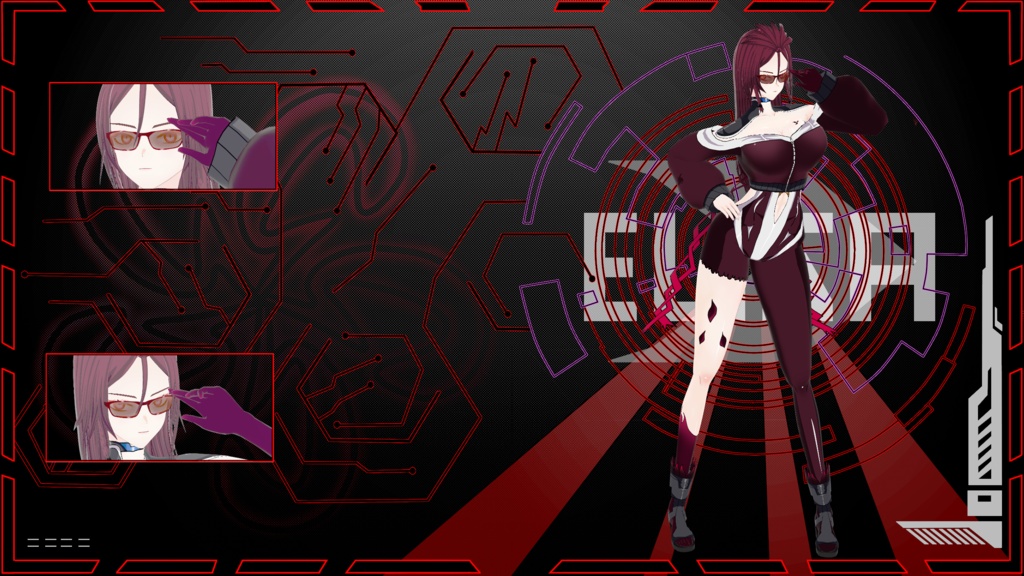 ■ ☆ Pack Model #9 VRM + VROID FILE + XWEAR