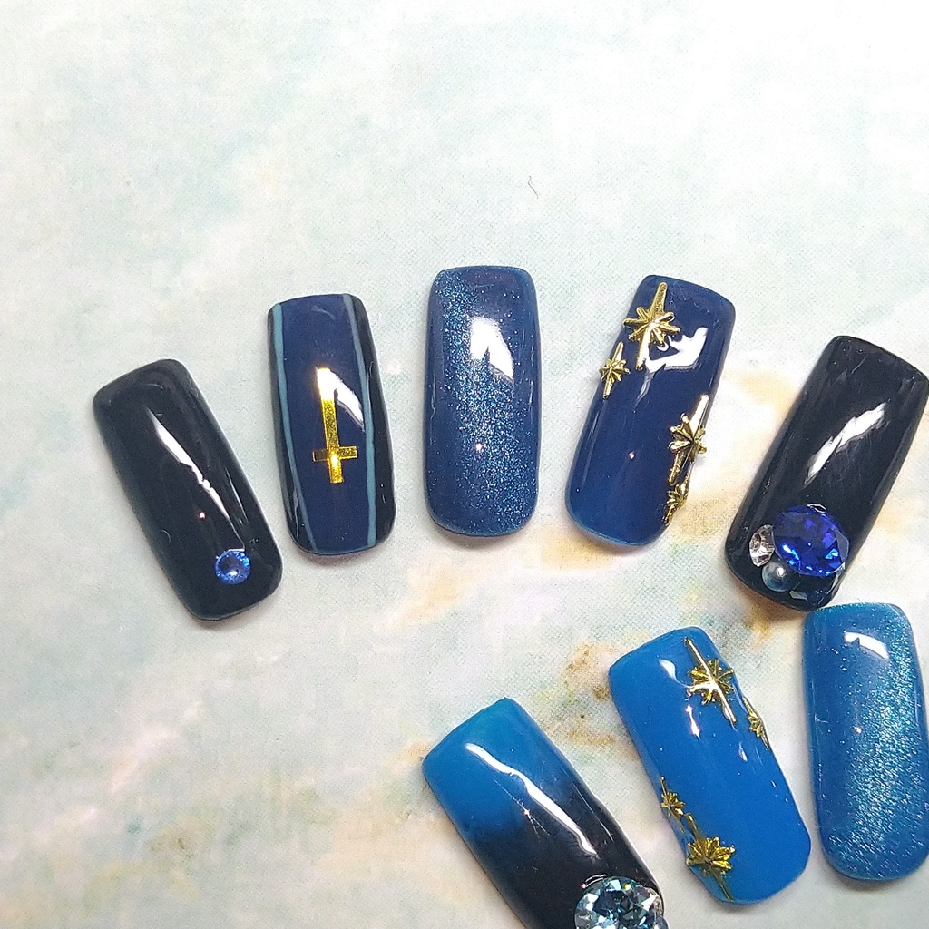 pop'n music*アンセムトランスモチーフネイル