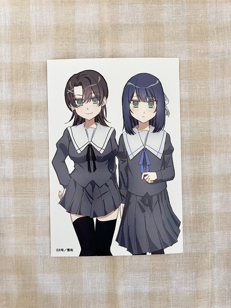 女体化ポストカード