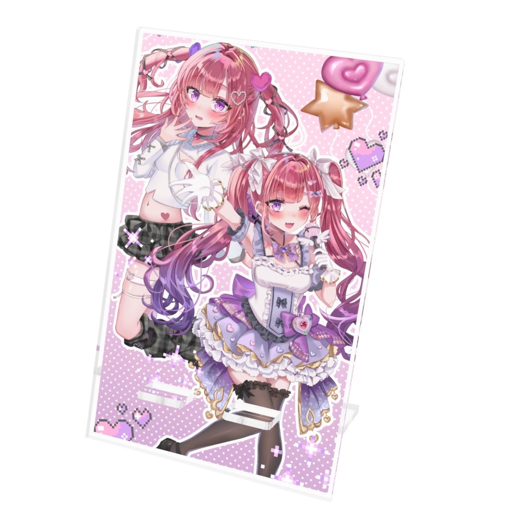 アクリルスマホスタンド