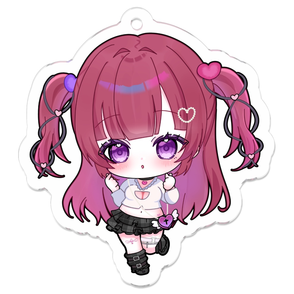 アクリルキーホルダーA