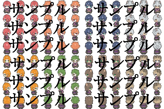 twst歩行グラフィック 式典服