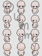 歩行グラフィック用下絵